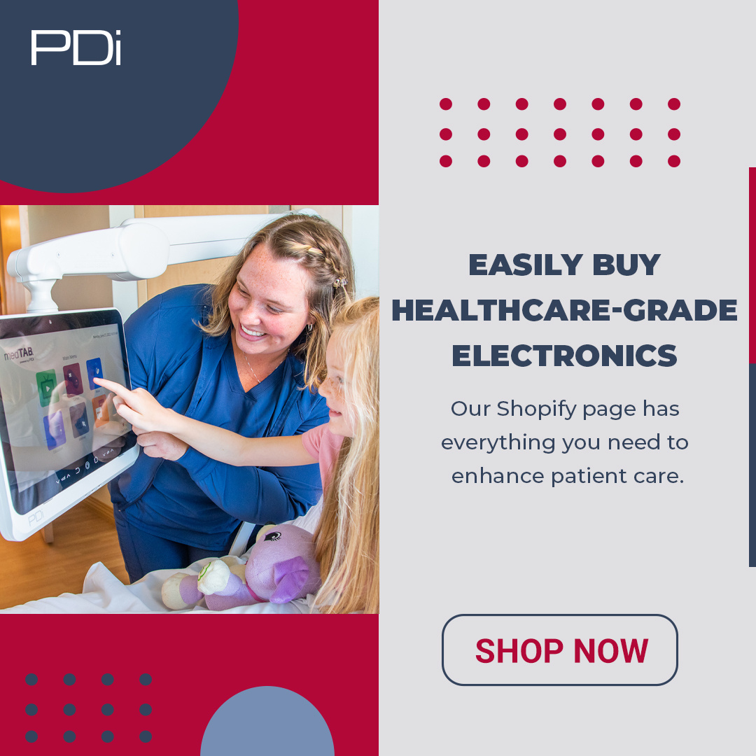 PDiTV's tweet photo. 🛒 Did you know you can easily buy healthcare-grade electronics directly from us? Our Shopify page has everything you need to enhance patient care. Check it out and place your order today!
👉 Shop Now: https://t.co/oYjMY23I3H
#HealthcareElectronics #EasyShopping #ShopPDi https://t.co/qNAtiFzFhI
