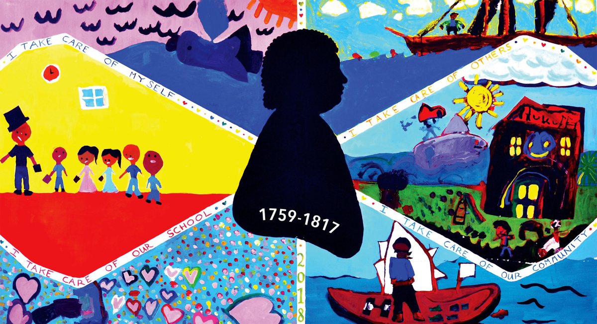 On this day in 1759, our school's namesake was born. To learn about Captain Paul Cuffee's life and legacy read paulcuffee.org/about/mission-… and visit the exhibit at New Bedford Whaling Museum. <a href="/whalingmuseum/">New Bedford Whaling Museum</a>