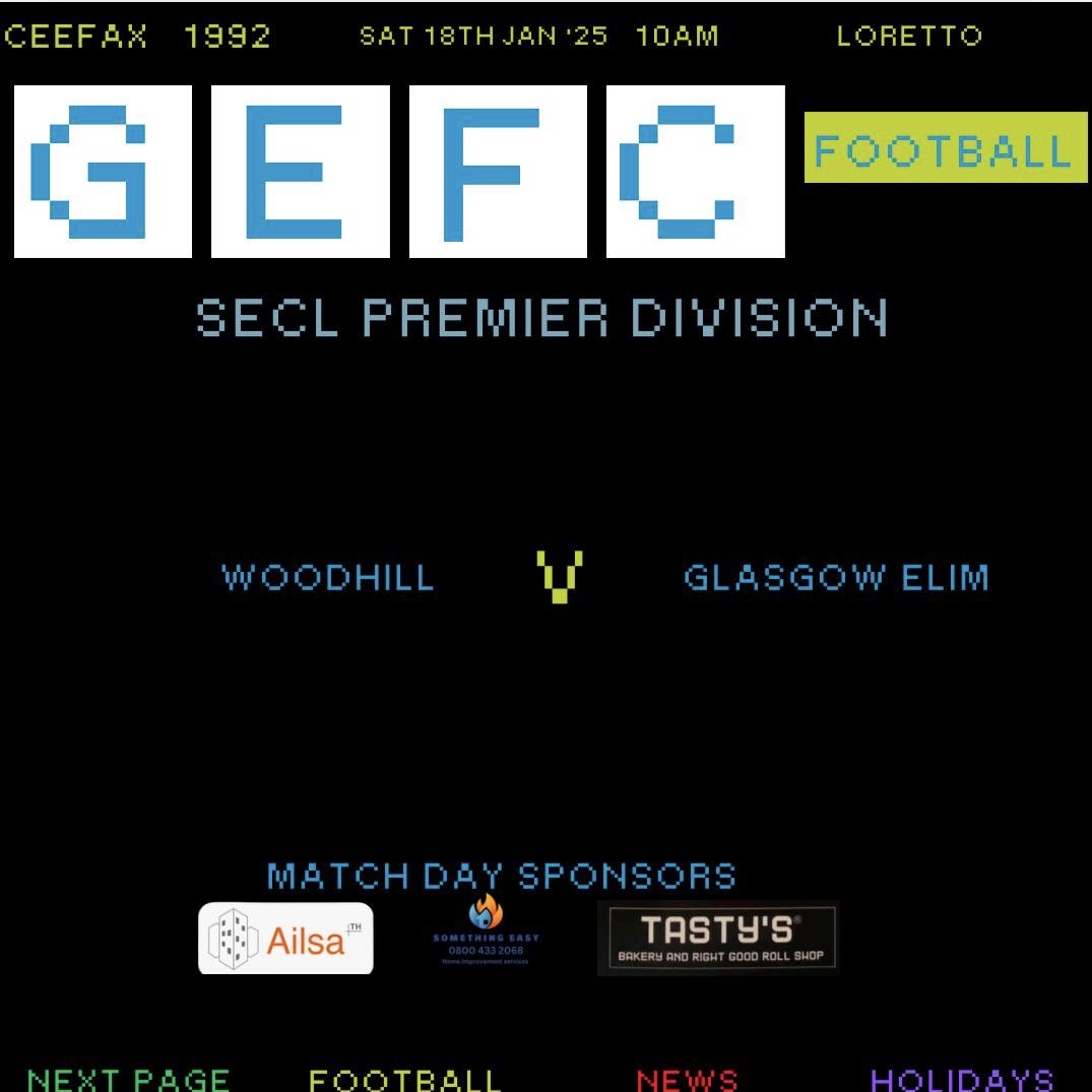 Back to league action tomorrow. Away to Woodhill. #MTE