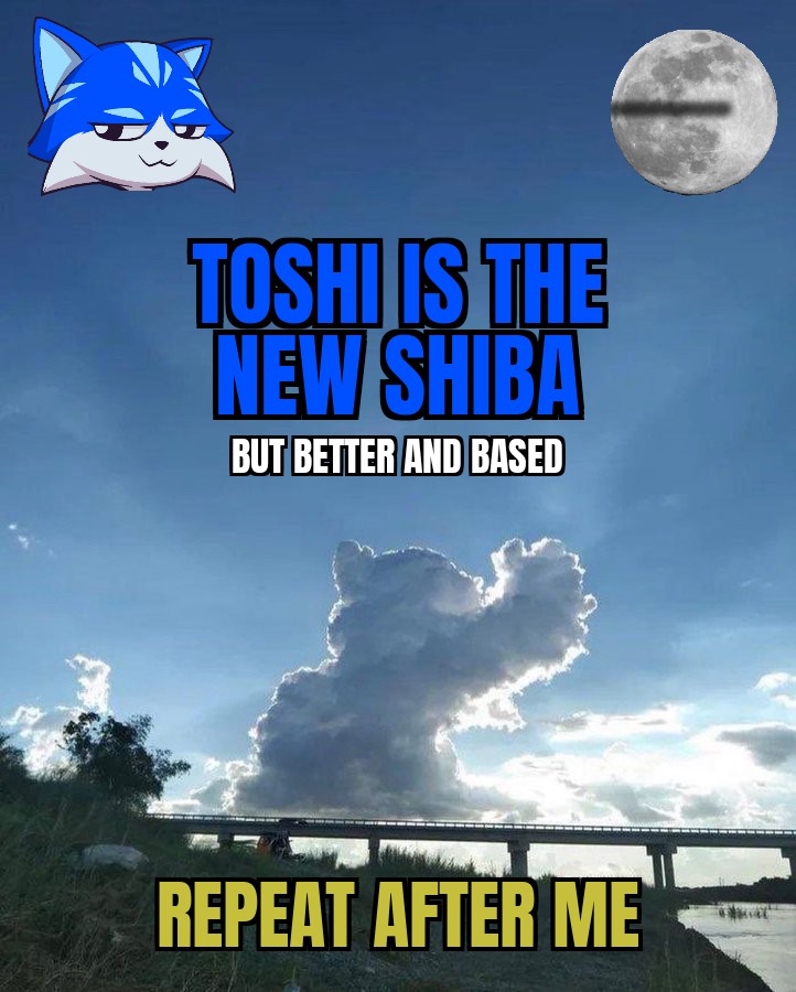 pyrukos's tweet photo. $TOSHI https://t.co/etFsglkaWK
