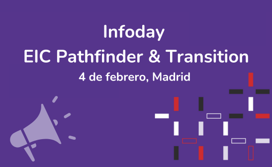 martamarinba's tweet photo. 📢Infoday EIC Pathfinder y Transition 2025
🗓️4 de febrero
📍@uc3m 
🔗Agenda y registro 👉https://t.co/HZAu8SilGM
@Carlos_Casorran https://t.co/IRB3Bt2G4Z