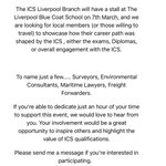 Photo by ICS Liverpool Branch (@ICS_Liverpool)