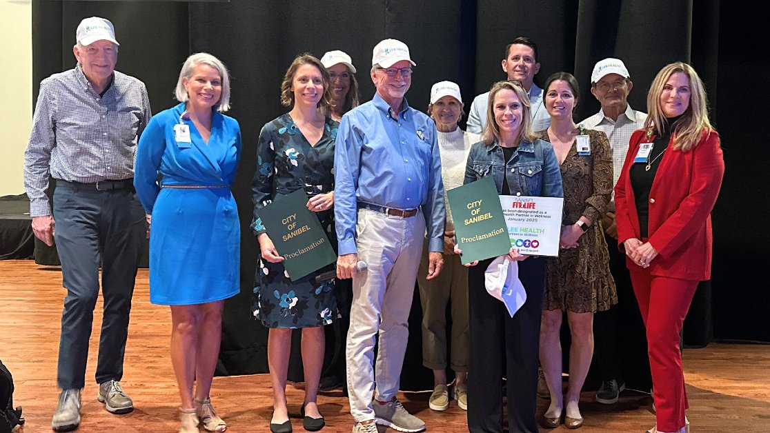 Lee_Health's tweet photo. Proud to partner with the City of Sanibel Recreation Department as a Partner in Wellness! 💙
Together, we’re inspiring SWFL to prioritize health and embrace active, healthy living. Congratulations on this well-deserved recognition!
#LeeHealth #PartnerInWellness #SWFL https://t.co/bIEbPaYjIz