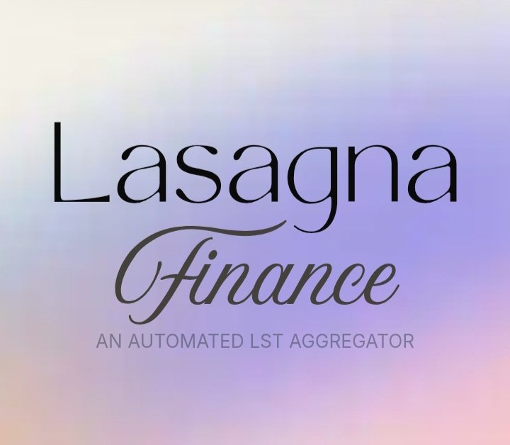 faiz_jibia's tweet photo. @LasagnaFinance 8/ 🛠️ Experiment with LSTs:
As a customer, here’s what excites me:
 🔹Diversifying staking strategies
 🔹Multi-chain yield farming
 🔹Exploring yield aggregation
How would you use Lasagna Finance to maximize your staking game? Let’s discuss it! 👇 #CryptoTalk @LasagnaFinance https://t.co/ajkEwxZh9w