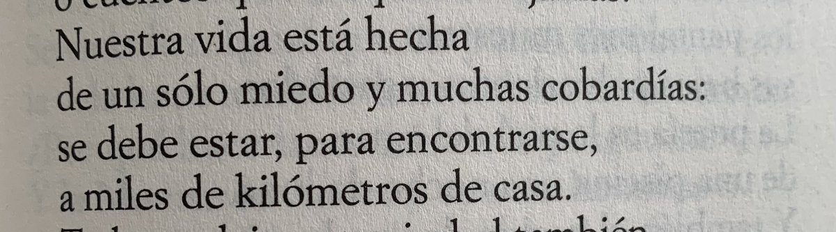 Joan Margarit, experto en sacarme lagrimitas. Estos versos son de “Encuentro en México”