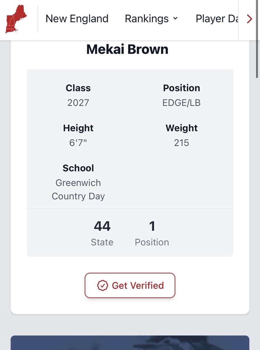 Thank you <a href="/ScoutingNE/">Coach Silva</a> for the recognition! #1 Edge rusher in New England