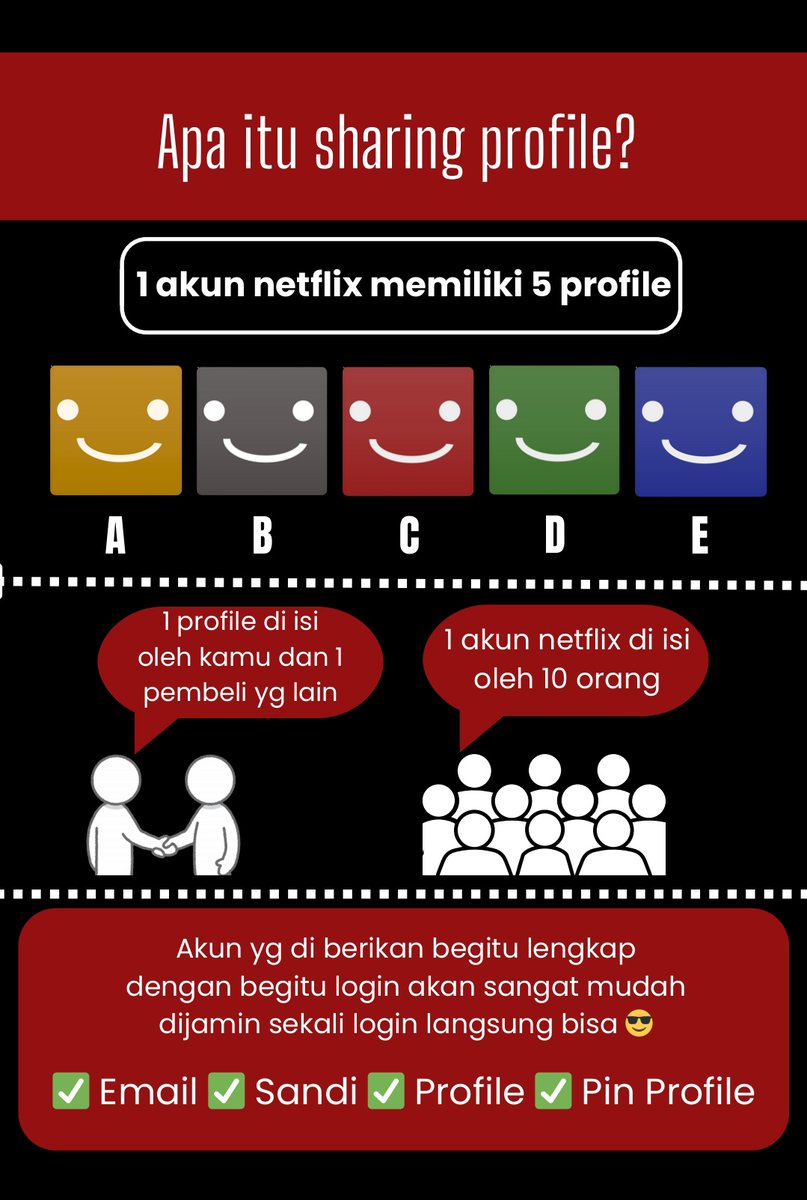 Cattystore7's tweet photo. 🗣️ PROMOOOO NETFLIX 1P2U&amp;VIU PRIVATE ANTILIMIT SEBULAN CUMA 20.000 😍😍😍

Yuk beli di aku dijamin termurah 🥰 ada banyak app juga lohh 😍 ada grup pembelian, testi dan bisa co shopee lohhh 😍👍🏻

Kirim pesan ke admin cattystore di WhatsApp. https://t.co/CJOaIzUqno https://t.co/5fNZWwqQ6K