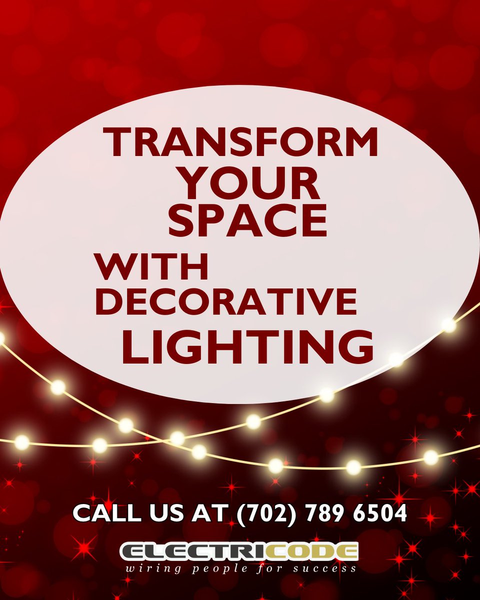 ElectricodeHQ's tweet photo. Brighten your Las Vegas home with Electricode! Custom lighting, smart solutions, and 25+ years of expertise. Call (702) 996-4233 or email projects@electricodellc.com today! https://t.co/8quTwyw074