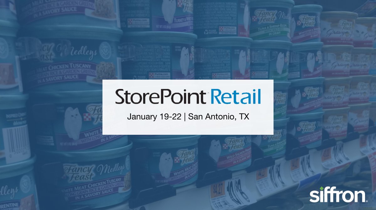 siffronOfficial's tweet image. Join us next week at Storepoint Retail in San Antonio, TX! siffron will be presenting new retail solutions that help stores grow their business. We can’t wait to share what’s new with you this year!

#StorePointRetail #siffron