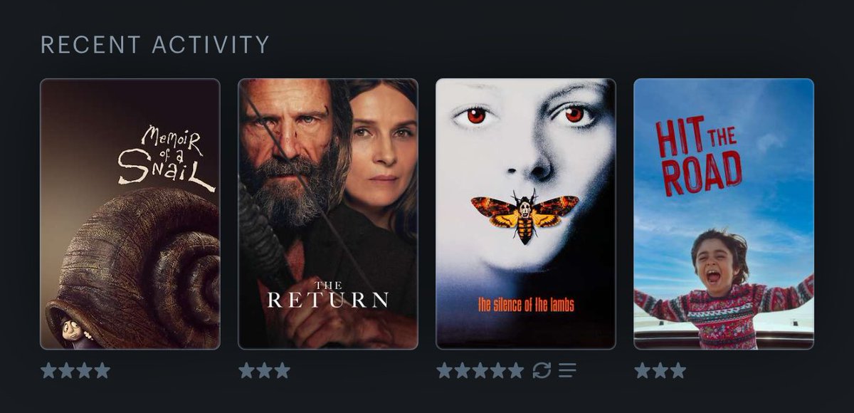 kayipkelimeler's tweet image. #HittheRoad, 2021 (Jaddeh Khaki)
Yönetmen: Panah Panahi

#TheSilenceoftheLambs, 1991
Yönetmen: Jonathan Demme

#TheReturn, 2024
Yönetmen: Uberto Pasolini

#MemoirofaSnail, 2024
Yönetmen: Adam Elliot

#LastFourWatched ❤️