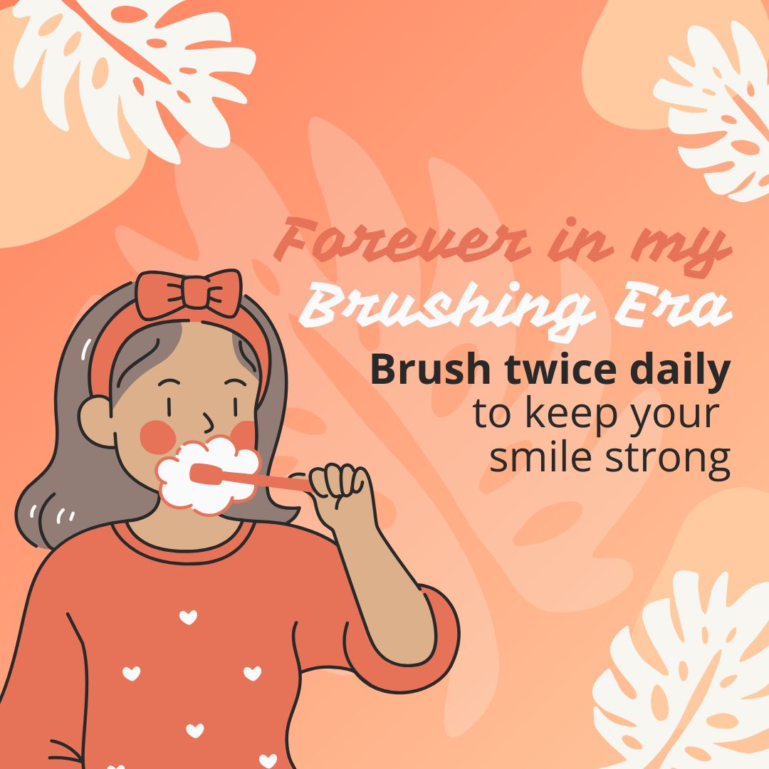 DrLavrisa's tweet photo. By making brushing a non-negotiable part of your daily routine, you're setting yourself up for a lifetime of smiles that stay bright and beautiful. So, here's to brushing every day, forever in your brushing era—because healthy teeth are always in style! #BrushingEra #HealthyTe... https://t.co/8wkAjQgRWY