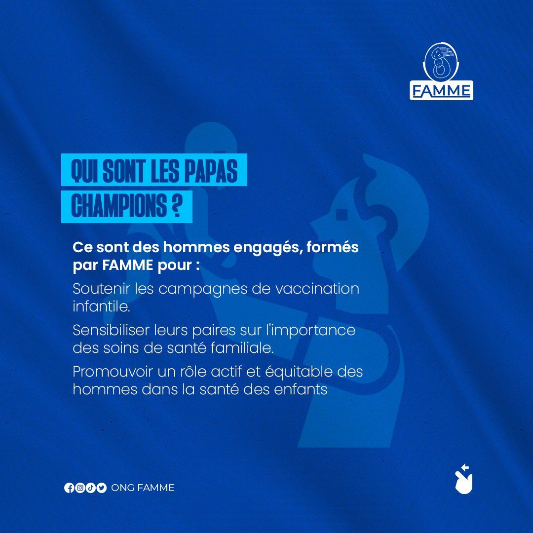 ONGFAMME's tweet photo. 🌟 Félicitations aux Papas Champions d'Adamavo, Golfe 6 ! 🌟 
Ils sont désormais prêts à accompagner les familles et à promouvoir la santé dans leurs communautés. 💪

👉 Rejoignez-nous ! 
📞 Contacts : 📱 +228 99443797 | +228 90722535 | +228 90201269 https://t.co/1vS7FQTR9r
