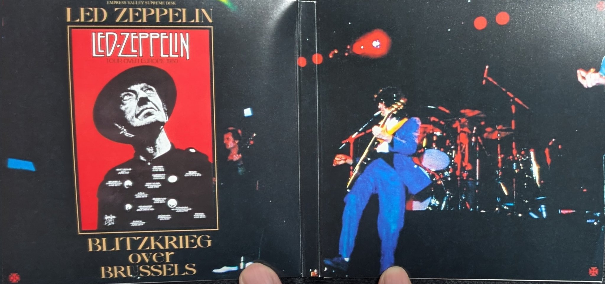 洋楽 LED ZEPPELIN BLITZKRIEG OVER EUROPE Led Zeppelin – Blitzkrieg Over Frankfurt – 2 x CD (Reissue