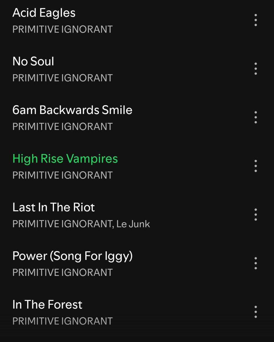 My ambulance is up on the world famous Spotify. Buy it on Bandcamp ☠️