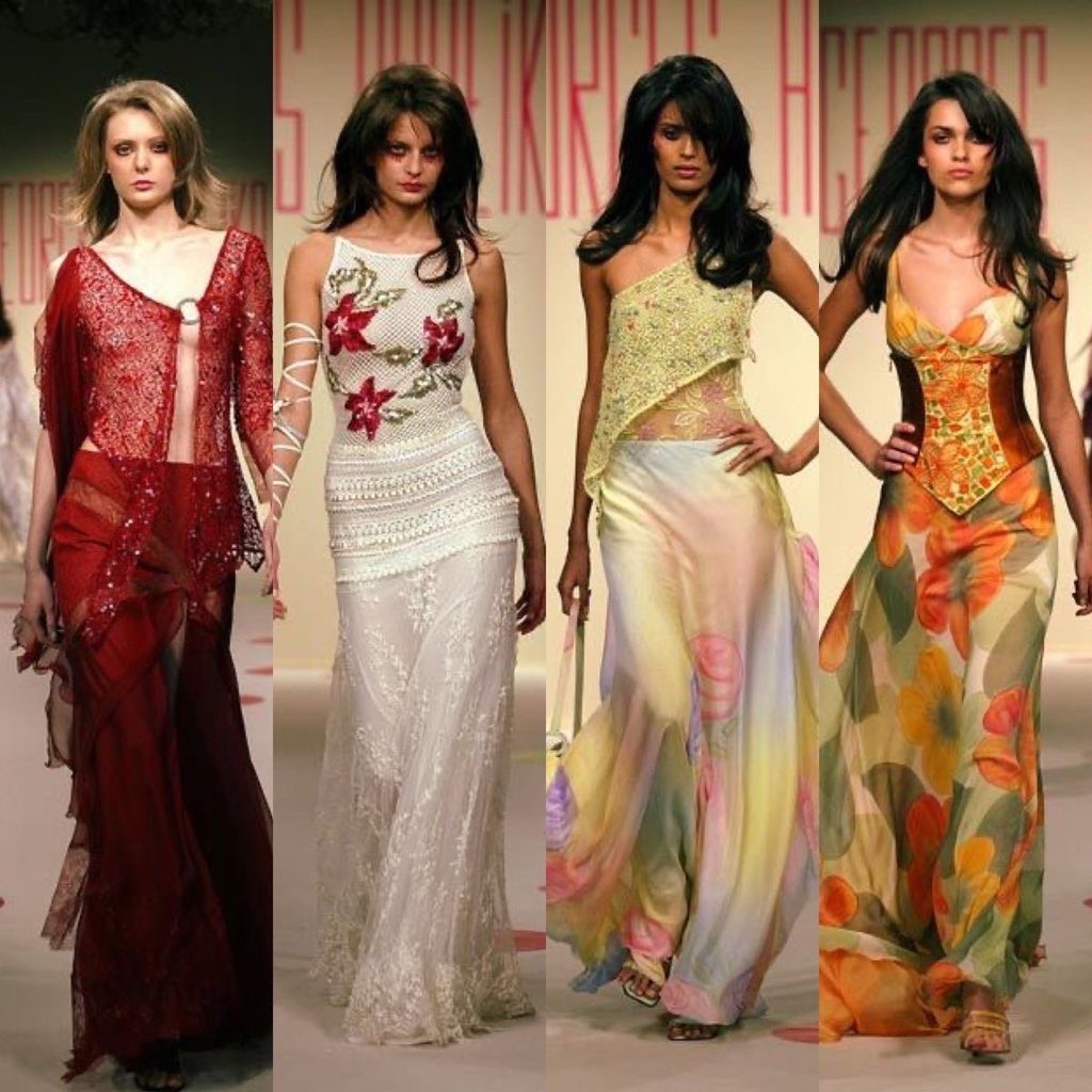 trybejpg's tweet photo. Georges Hobeika Haute Couture SS 2003 https://t.co/0xYQYFh1Qe