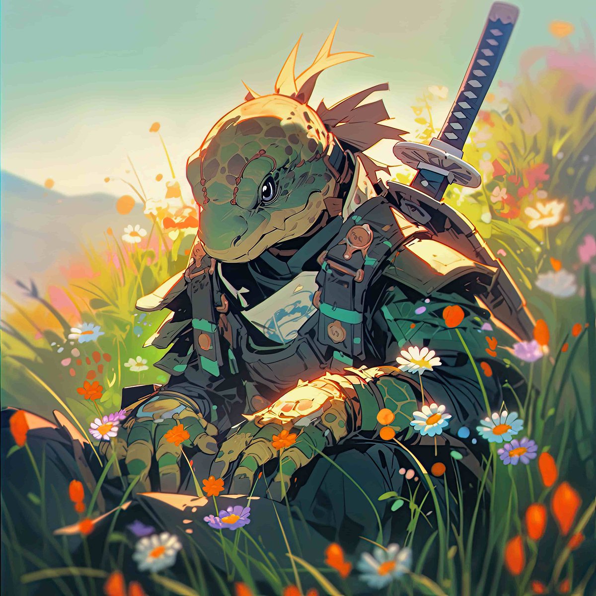 At the same time <a href="/Atn_Prt/">Atn</a> minted two MultiversX samurais animals on <a href="/XoxnoNetwork/">XOXNO Network</a> 

That’s a sign not gonna lie 

s/o to the red dog, one of my fav with the red scar on the eye ! 

More art on this chain ! ⚔️🤝🔥