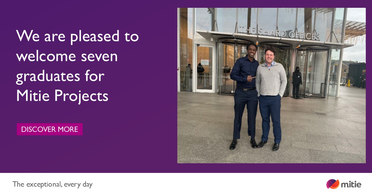 mitie's tweet image. Our graduate programme offers the opportunity to work at our consulting business areas. Mitie&apos;s Graduate Consultants, Frazer and Abdullah have already assisted in developing Mitie’s Emissions Intelligence Service.

Discover more &amp;gt; mitie.com/about-mitie/cu…

#Mitie | #GraduateScheme
