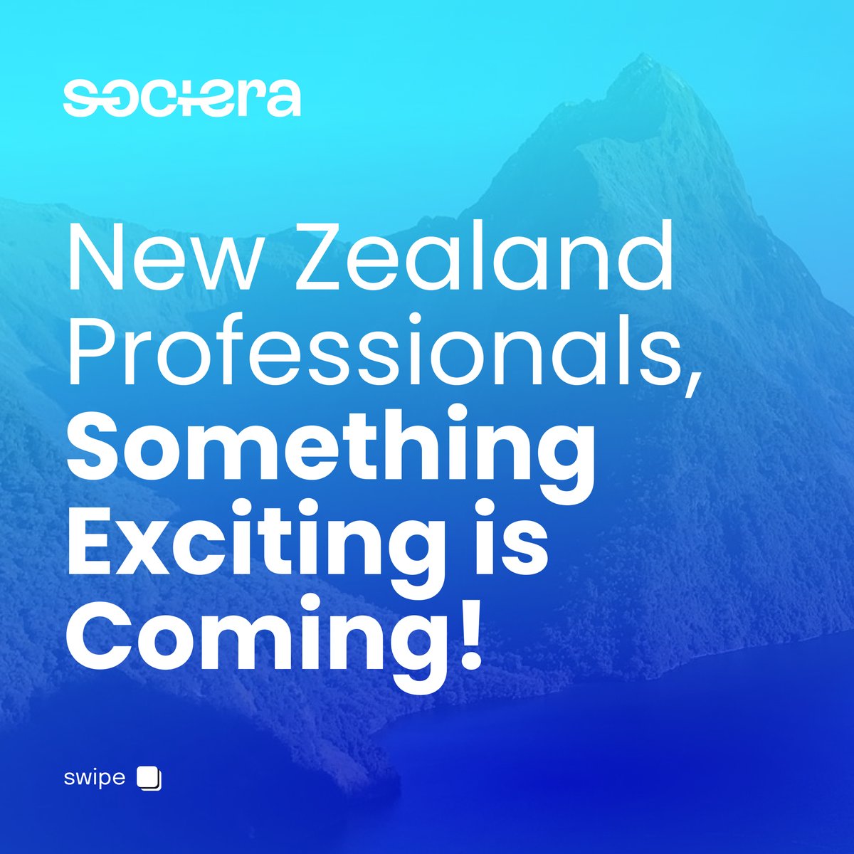 SocieraApp's tweet photo. 📢 New Zealand Professionals, something exciting is coming! 🚀

 Get ready to revolutionize local connections with Sociera! Sign up for pre-launch updates! 

https://t.co/GS6ZxofFe0 https://t.co/tZjXnkz3iu