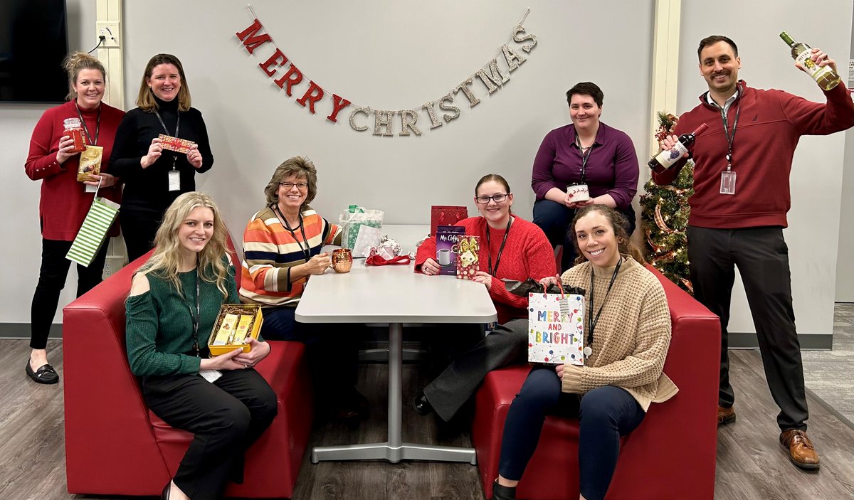 Our Fairborn, Ohio, office embraced the holiday cheer last month with a special luncheon. Attendees enjoyed a delicious meal and exchanged gifts! 🎁 #HolidayThrowback #RiversideResearchFun