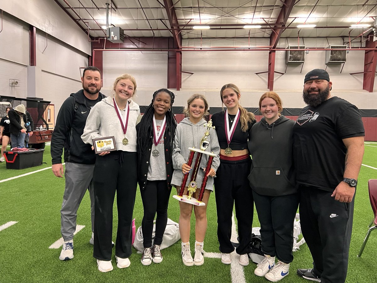 Lovejoy Powerlifting (@lovejoy_power) on Twitter photo Outstanding first meet for our girls! Placed 3rd out of 22 teams with only 5 lifters!
βοΈ <a href="/NLenart2025/">NatLenart2025</a> π₯ in the 165s and won Best Lifter
βοΈ <a href="/reesewallace20/">reese wallace</a> π₯in the 148s
βοΈ Teni Segun π₯ in the 148s
βοΈ <a href="/Carysevans07/">Carys Evans</a> π₯in 123 raw
βοΈ <a href="/KPatterson365/">konner patterson</a> 6th in the 181s Outstanding first meet for our girls! Placed 3rd out of 22 teams with only 5 lifters!
βοΈ <a href="/NLenart2025/">NatLenart2025</a> π₯ in the 165s and won Best Lifter
βοΈ <a href="/reesewallace20/">reese wallace</a> π₯in the 148s
βοΈ Teni Segun π₯ in the 148s
βοΈ <a href="/Carysevans07/">Carys Evans</a> π₯in 123 raw
βοΈ <a href="/KPatterson365/">konner patterson</a> 6th in the 181s