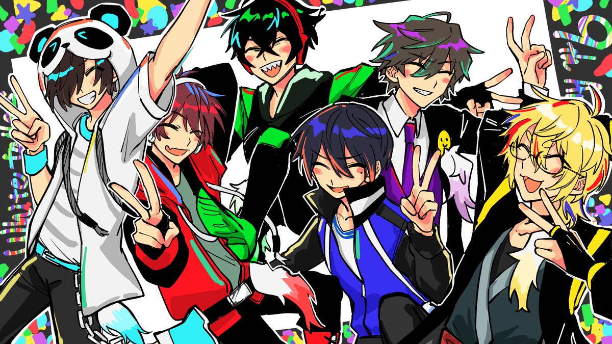 Moon0928suny's tweet photo. 何より白く何より色とりどりで何より笑顔に溢れた
あなたたちの描く旅路に幸あれ！
#しろっぽ #ワイテルズ9周年 https://t.co/sfcoUaTP89