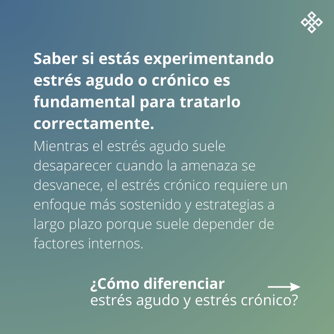 socmindfulness's tweet photo. ¿Puedes reconocer el estrés agudo y el estrés crónico? Aunque se parecen, tienen una huella y consecuencias en el organismo muy diferentes. 
Si quieres regular el estrés usa este link para recibir una práctica de regalo para usar todos los días: 
https://t.co/Fb4gHDo0iB https://t.co/FXSOILWYV3