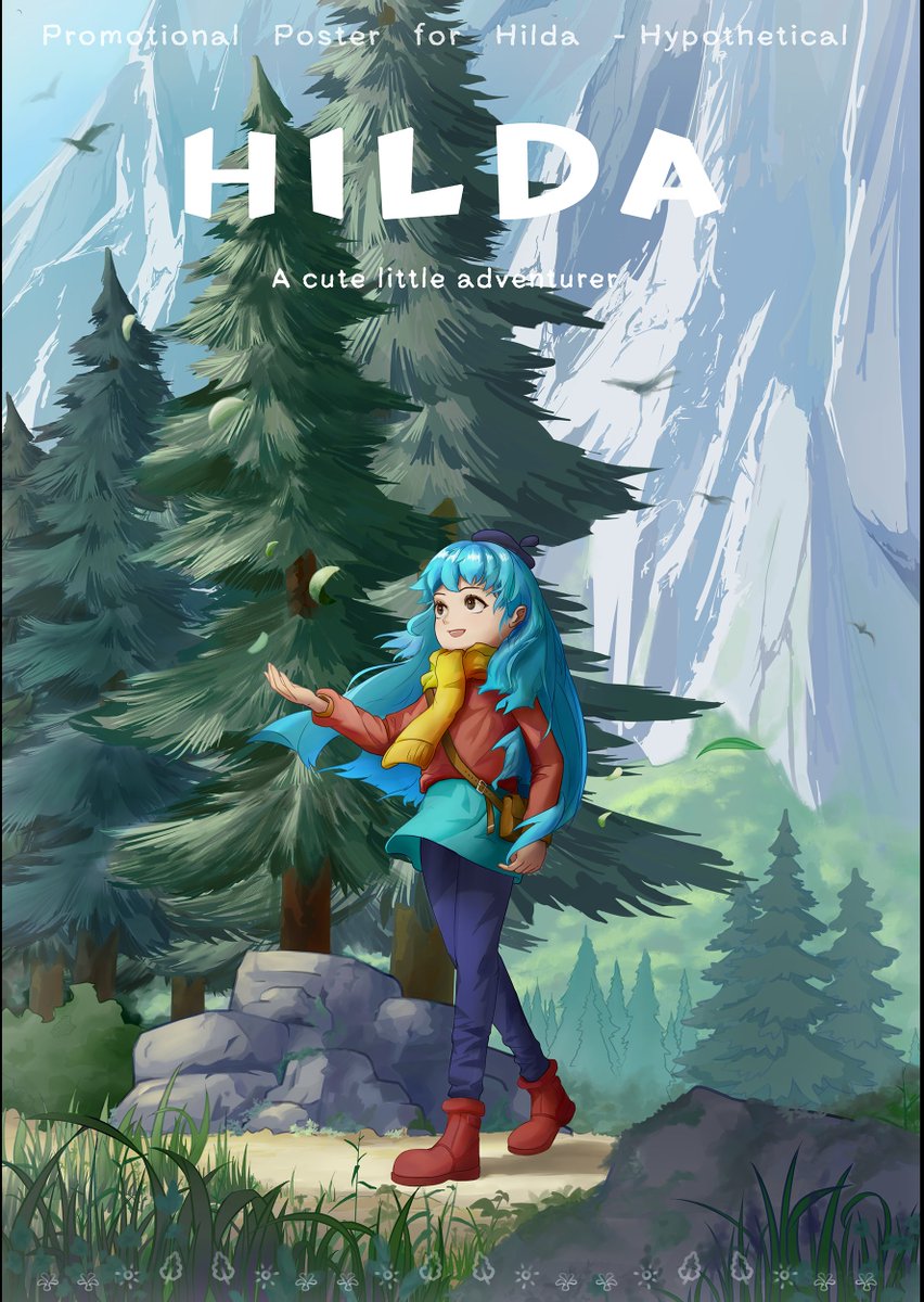 MingChargerLiu's tweet photo. #Hilda HILDA promotional poster - Hypothetical painting https://t.co/DDwzeajQJN