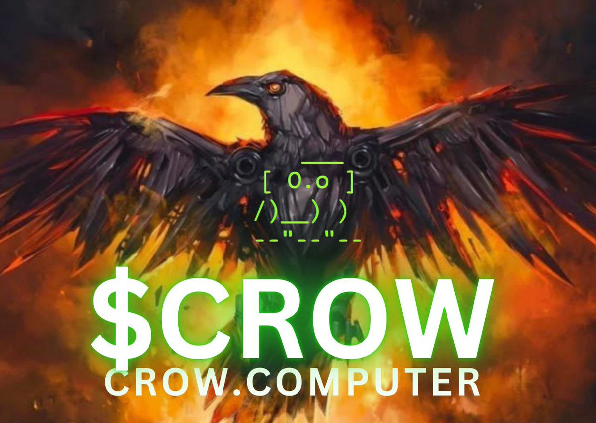 <a href="/KongBTC/">Kong Trading 🦍</a> Thank you for being part of the $CROW journey! Together, we can achieve great things.

#CROW
⭐
t.me/crowcomputer
x.com/Crowcomputer 🌙

#CROWComputer #Al
#EliteMarketingArmy