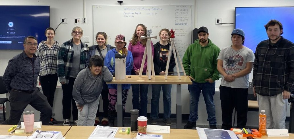 Mining Industry HR Council (@mihrcouncil) on Twitter photo A warm welcome to the 10 learners who began our Mining Potential: Essential and Work Readiness Training for Women, Youth and Newcomers and Digital Fundamentals in the Mining Industry Training in partnership with <a href="/cnc_bc_ca/">College of New Caledonia (CNC)</a> & <a href="/CenterraGold/">Centerra Gold Inc.</a> bit.ly/3TwaXeq #MiningNeedsYou A warm welcome to the 10 learners who began our Mining Potential: Essential and Work Readiness Training for Women, Youth and Newcomers and Digital Fundamentals in the Mining Industry Training in partnership with <a href="/cnc_bc_ca/">College of New Caledonia (CNC)</a> & <a href="/CenterraGold/">Centerra Gold Inc.</a> bit.ly/3TwaXeq #MiningNeedsYou