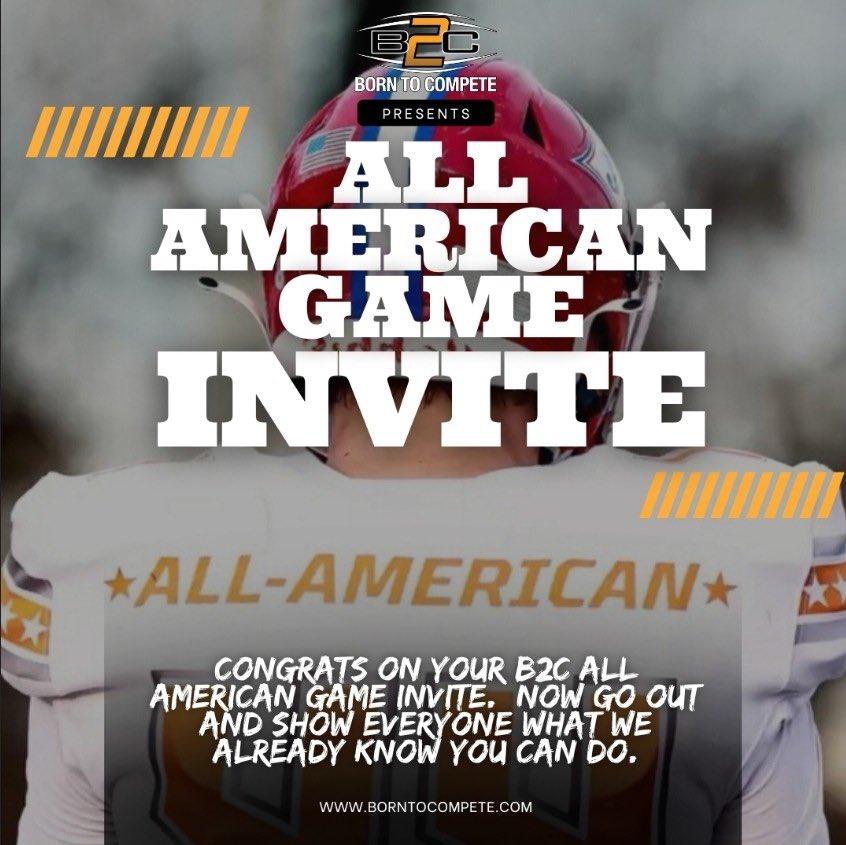Jett Abrams (@jettabrams7) on Twitter photo Very thankful to be a part of the <a href="/borntocompete/">Born to Compete™</a> All American Game!!!
<a href="/jamieabrams39/">Jamie Abrams</a> Very thankful to be a part of the <a href="/borntocompete/">Born to Compete™</a> All American Game!!!
<a href="/jamieabrams39/">Jamie Abrams</a>