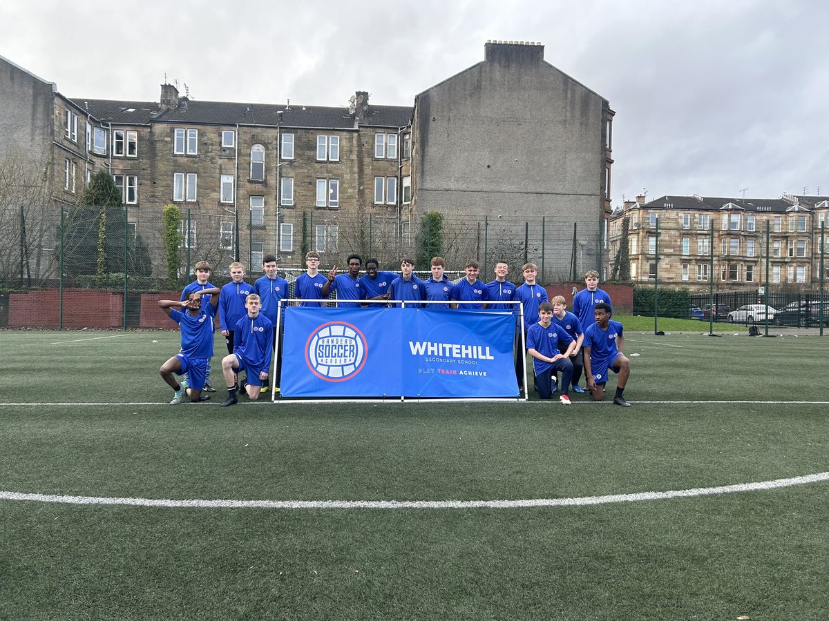 Whitehill Secondary School Football Academy tweet media