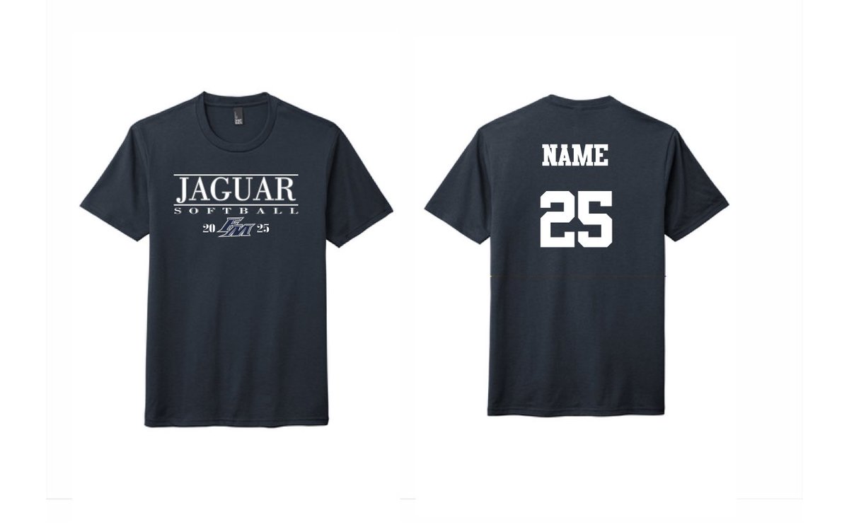 FMHS Softball BC (@fm_softballbc) on Twitter photo Lady Jag softball spirit shirts are ready for order. Get with your favorite player and get it ordered today. <a href="/FMSoftball/">FMHS Jaguar Softball</a> Lady Jag softball spirit shirts are ready for order. Get with your favorite player and get it ordered today. <a href="/FMSoftball/">FMHS Jaguar Softball</a>