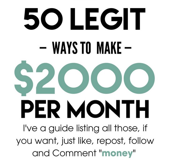 Salary won't make you rich.

I've listed 49 passive income ideas to earn while you sleep.

All you need is:

Smartphone/PC

Internet

2-4 hours a day

To get it just:

1. Like &amp; repost

2. Comment "FREE"

3. Follow me (so I can DM)