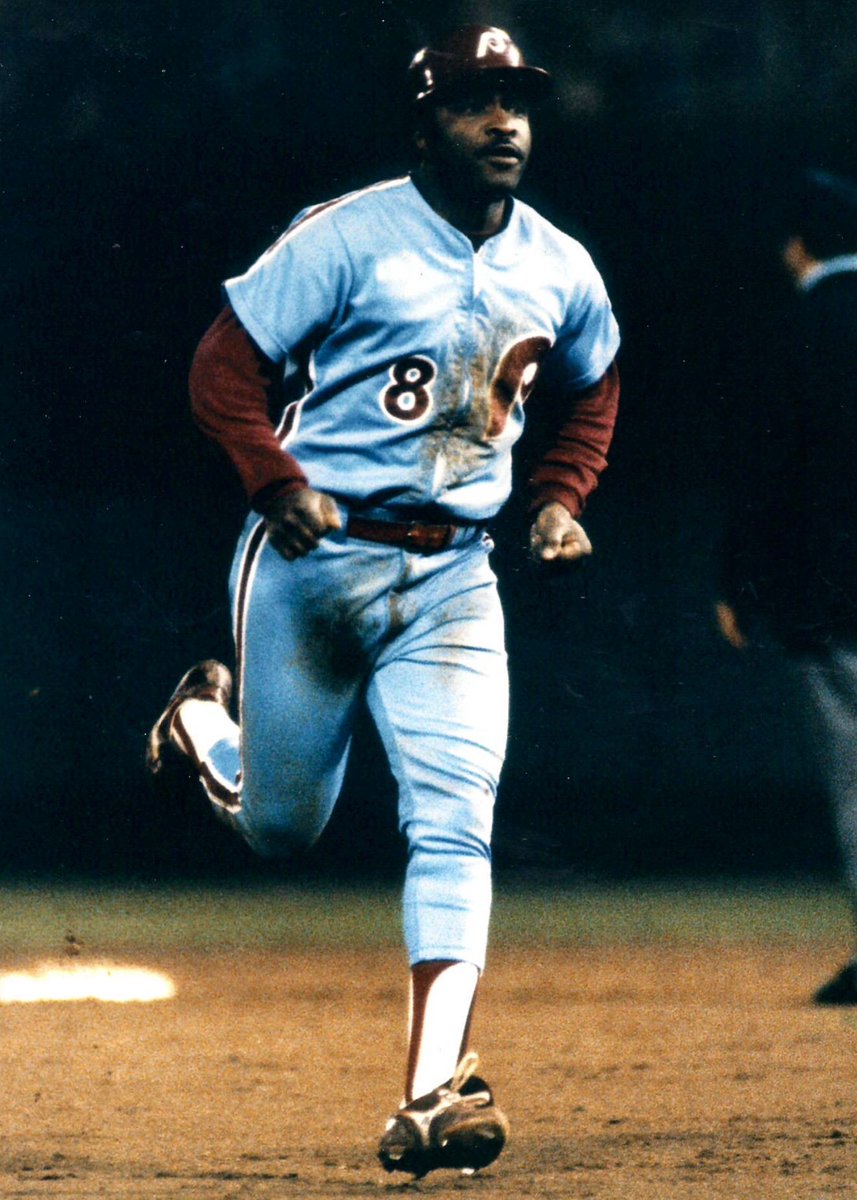 PolyesterUnis's tweet photo. Joe Morgan, 1983 @Phillies https://t.co/WL92y203BR
