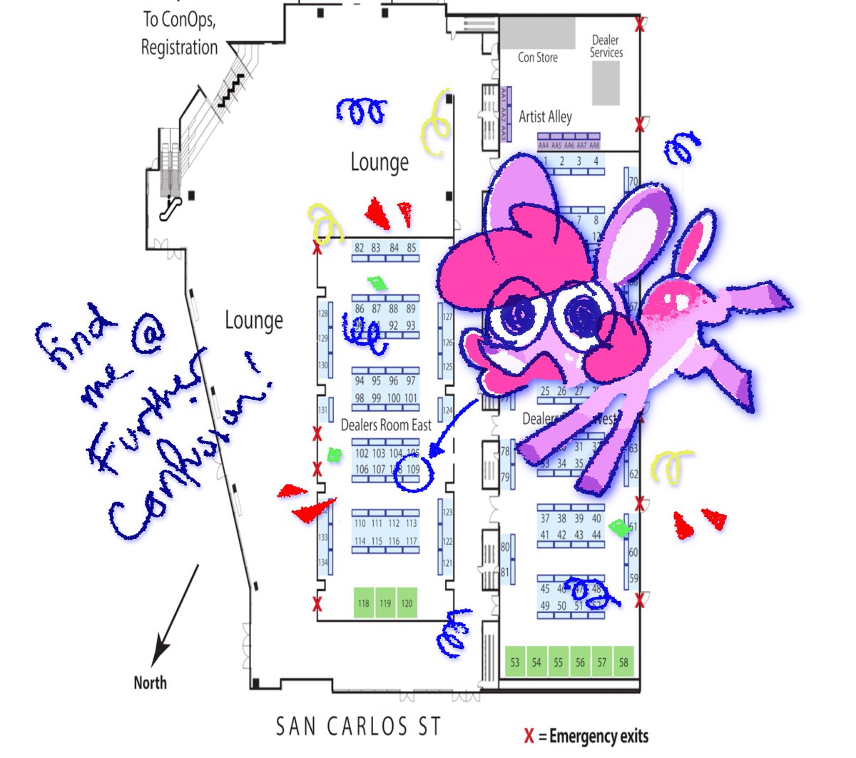 🎉 I'm in dealers room east!! 