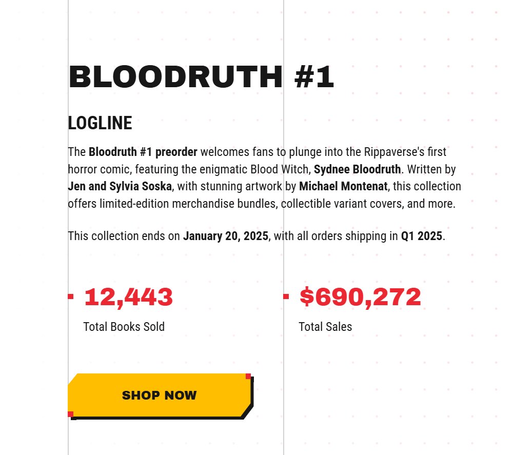 EricDJuly's tweet photo. Final few days to order Bloodruth #1! https://t.co/jtEntQmiRo