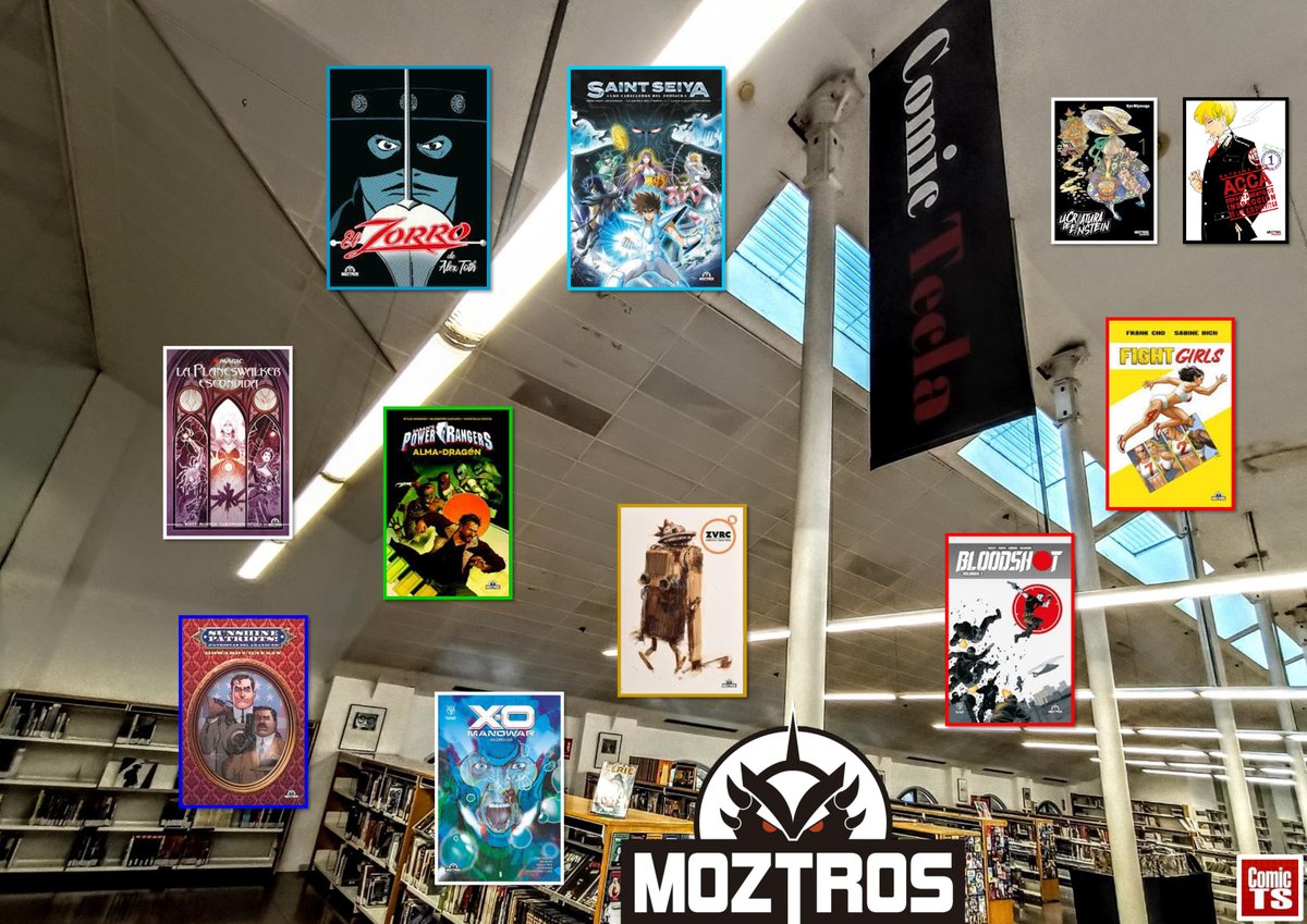 📢Si voleu aprofitar el cap de setmana ja podeu passar a buscar alguna de les novetats de <a href="/EsMoztros/">Moztros Editorial</a> que acabem de posar disponibles!! 📚💎🎉

Gaudireu d'autors com Alex Toth, Howard Chaykin, Frank Cho, Dennis Hopeless i molts altres!!!