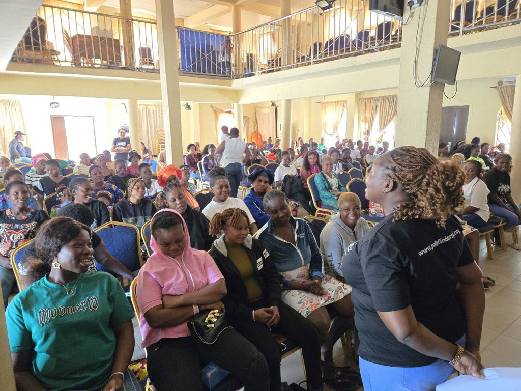 We recently conducted a successful life skills training on Budgeting &amp; Saving for 90 ‘Project Restore’ beneficiaries, empowering them to manage personal finances &amp; grow businesses for a brighter future. Thank you to @JTIP_State <a href="/StateDept/">Department of State</a> for making this possible. #not4sale