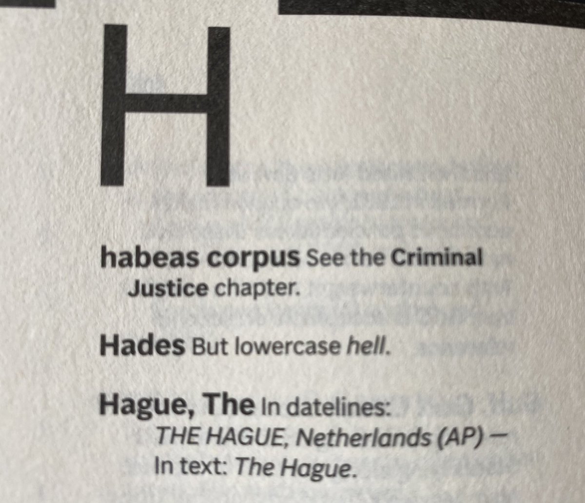 Brushing up on the AP Stylebook for 2025.