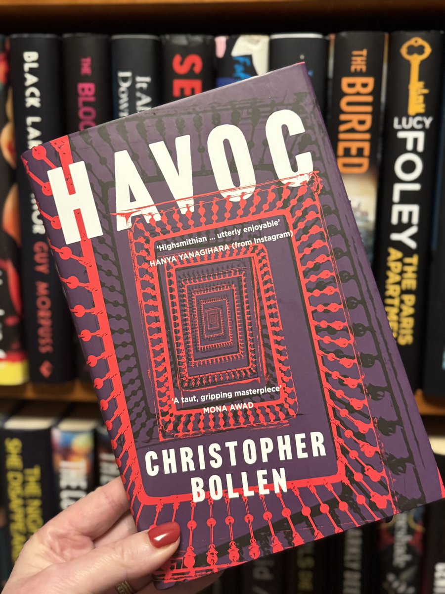 Libcreads (@elizabethcurrie) on Twitter photo Been looking forward to this one - thank you <a href="/fictionpubteam/">HarperFiction PR</a> for resendine me a copy of #Havoc by #ChristopherBollen, out now from <a href="/BoroughPress/">The Borough Press</a> Been looking forward to this one - thank you <a href="/fictionpubteam/">HarperFiction PR</a> for resendine me a copy of #Havoc by #ChristopherBollen, out now from <a href="/BoroughPress/">The Borough Press</a>