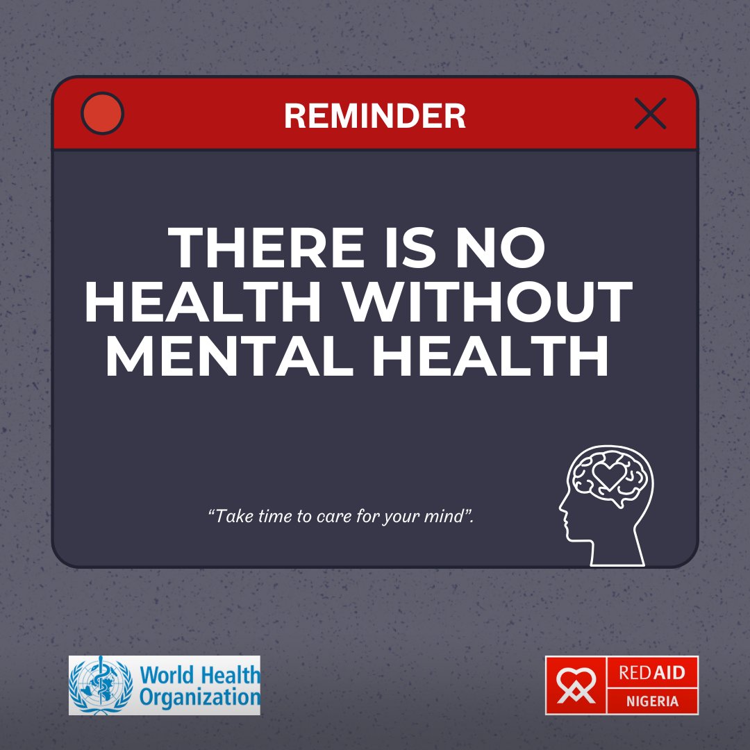 "There’s no health without mental health. 💚 Prioritize your well-being today!

 #MentalHealthMatters #SelfCare #Wellness #Mindfulness #HealthyMind #MentalHealthAwareness #HealthForNaija