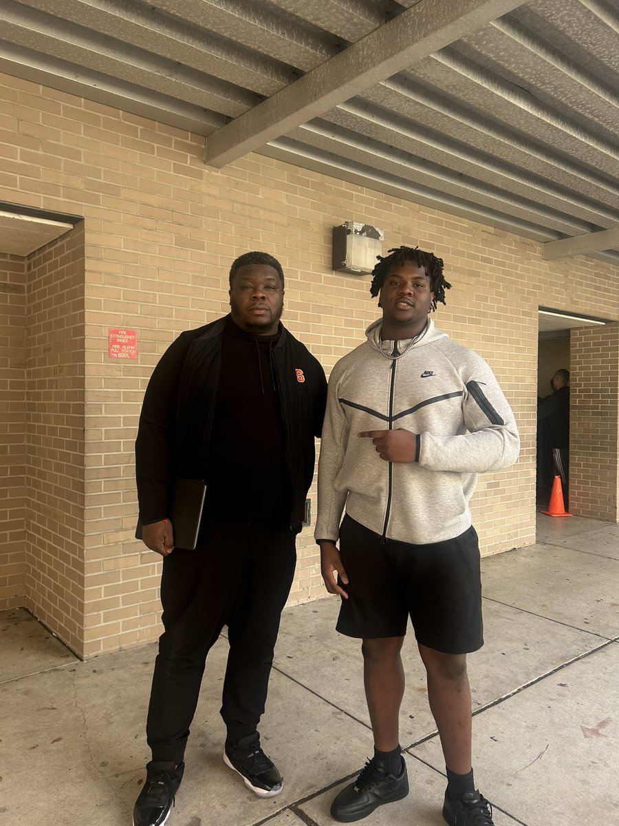 I appreciate <a href="/Coach_E_Rob/">Coach E. Rob</a> for coming out see me <a href="/NFMHS_Football/">Red Knight Football</a>