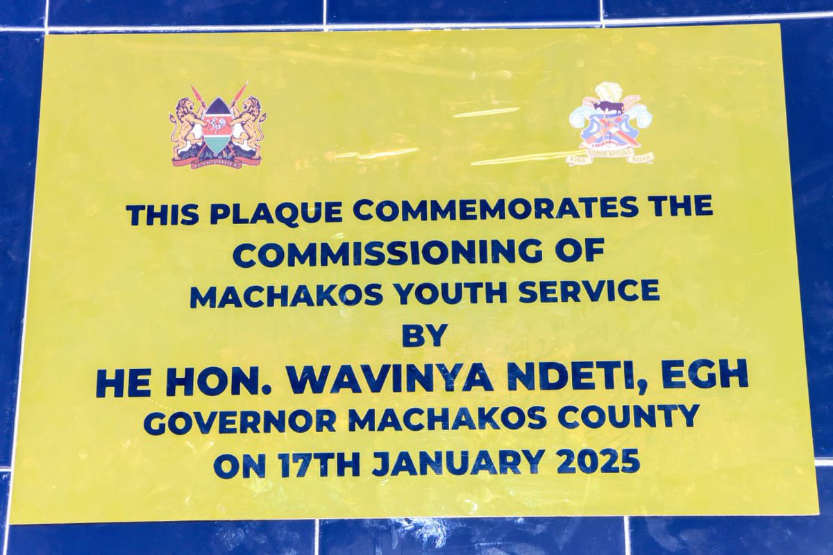 The bright future of these youngsters is now fully guaranteed, the skills they'll acquire from these will help them in their lives. 
Kudos <a href="/Wavinya_Ndeti/">Wavinya Ndeti Oduwole, EGH</a> 

#MachakosYouthService

<a href="/theOfficeKettle/">Mbilika Kitivo, PhD</a>