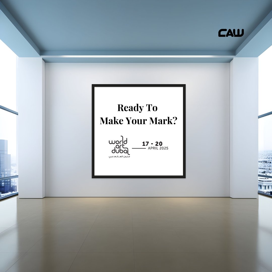 Your talent deserves a global stage. With CAW Space, you’re not just an exhibitor, you’re a star. World Art Dubai 2025 is calling—are you ready to answer?
Click here to learn more: cawspace.com/pages/exhibiti…