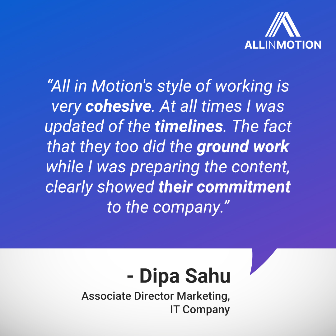 LLinMOTION_'s tweet photo. Helping businesses succeed is our passion, and testimonials like this fuel our drive! Thank you

#happyclients #testimonial #videowork #agencylife #happycustomer #satisfiedclient #motion #motiongraphics https://t.co/PpO1aOzldU