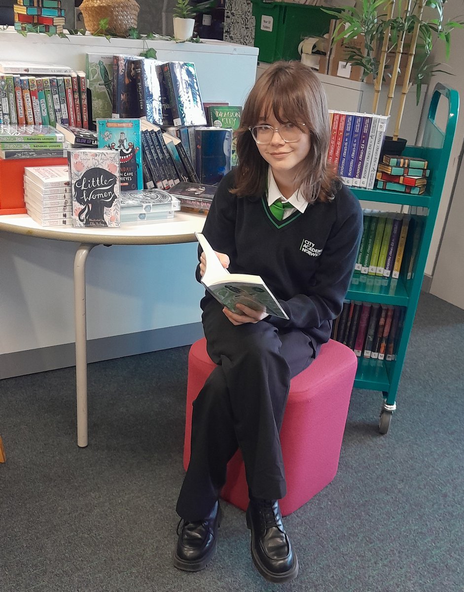 Y9 Grace set herself a challenge of reading 100 books in 2024!  She read multiple genres and styles ranging from crime and fantasy to graphic novels - she achieved her reading marathon by the end of December.  This is such a fantastic achievement! We are so proud of her!