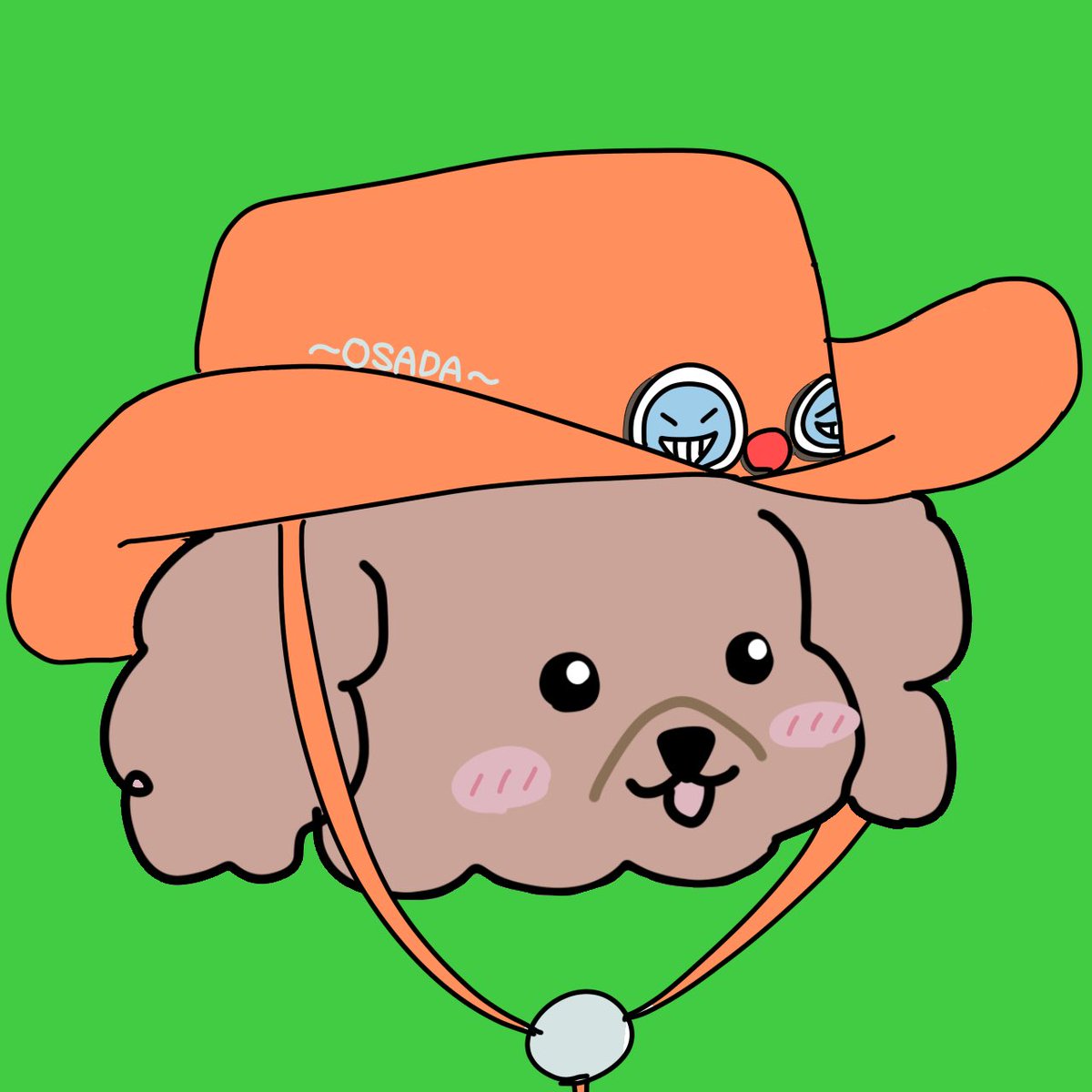 アイコンがわんこになりましたぁ🐕✨

#トイプーがエースの帽子被ってるとか可愛すぎた
#ありがとうございます
