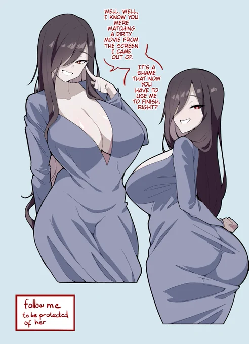 Don't repost this or Sadako will appear in your room at 3am 😨 