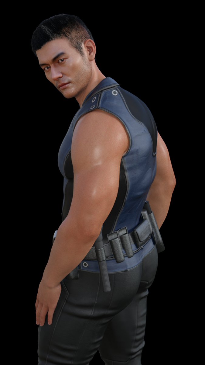 新角色，想看他變身成泳褲戰士嗎？"A new character, do you want to see him transform into Speedoman?"