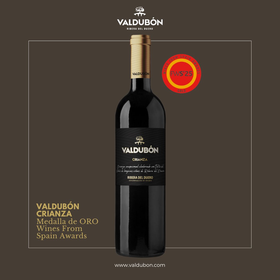 🥇 Arrancamos el año brindando en grande: nuestro Valdubón Crianza 2020 ha ganado la Medalla de Oro en los Wines From Spain Awards 2024-2025, organizados por ICEX - Wines from Spain y el top mundial MUNDUS VINI.

Ya lo has probado? 😉
ferrerwines.com/producto/valdu…

❗WINE IN MODERATION